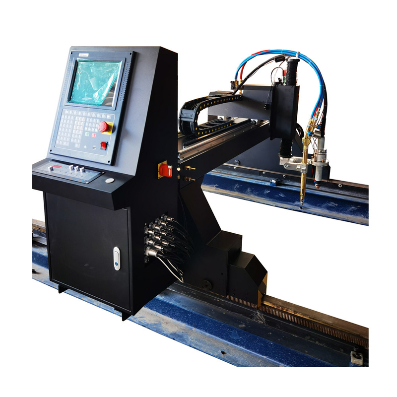 Ql4 tamaño de acero de la cortadora del plasma del CNC del pórtico del metal 30m m 1000W 2000*6000m m