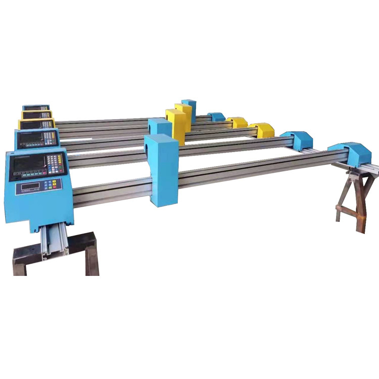 tipo cortador de acero inoxidable del pórtico de 60A 100A del plasma del CNC de la cortadora del plasma del CNC